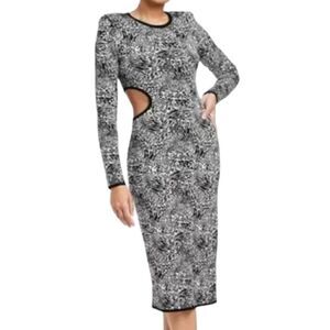 NWOT Sergio Hudson X Target Knit Side Cut-Out Dress